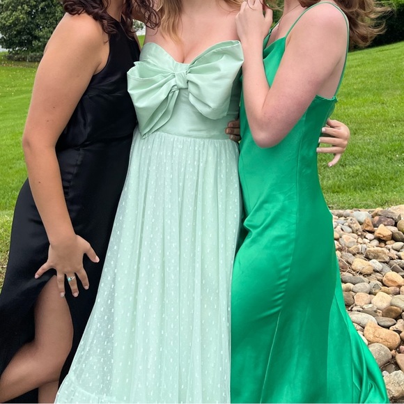 Mint Anthropologie Bow Dress Formal - Picture 5 of 6